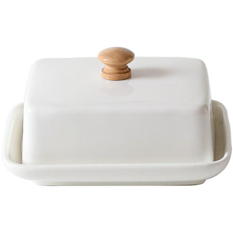 Keramik-butterdose Mit Deckel Zur Aufbewahrung