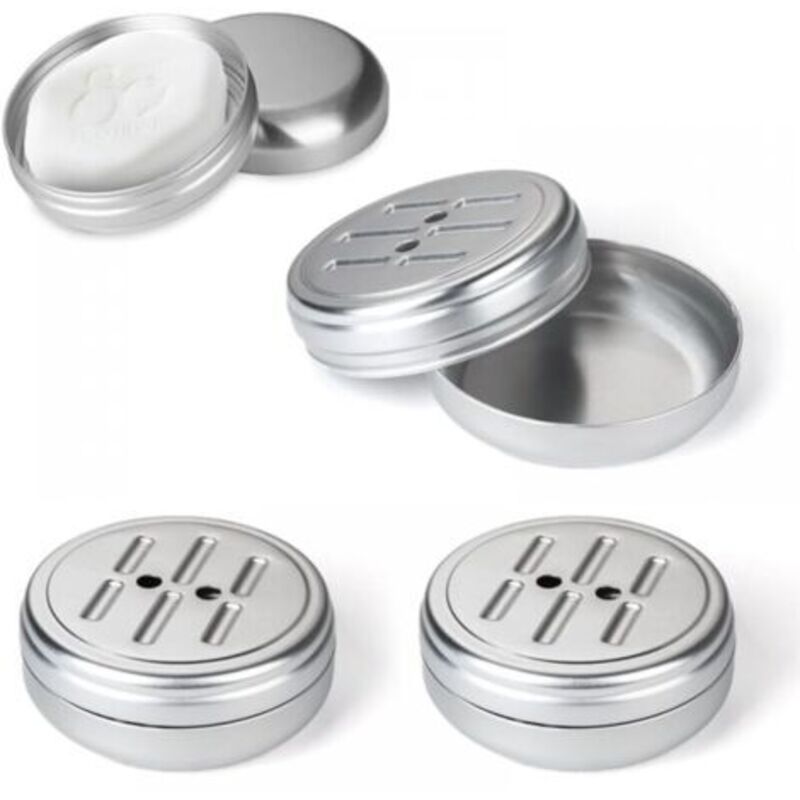 Reise-seifendose, 3er-set, Ideal Zur Aufbewahrung Von Seife, Kleinen Reiseartikeln Und Erste-hilfe-sets