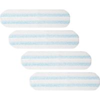 Ersatzpads Für O-cedar H2pro Flachwischer, Mikrofaseraufsätze Für O-cedar/vileda H2pro Flachwischer, Waschbare Und Wiederverwendbare Ersatzpads, 4er-pack