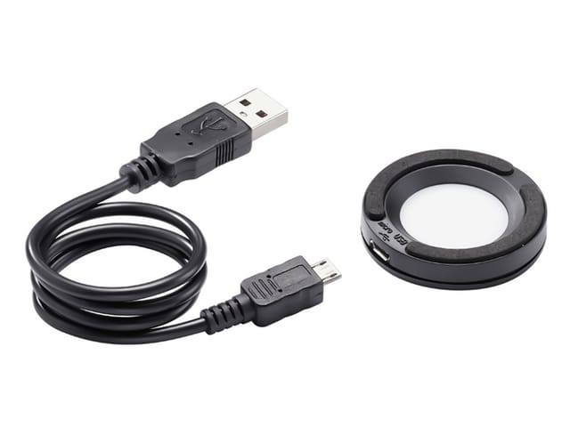 ETT Solaruhr-Schnellladelampe (2-tlg., bestehend aus Ladelampe und Ladekabel mit USB-Anschluss, 2-tlg., Ladegerät, für alle Solaruhren geeignet, einfaches Laden)