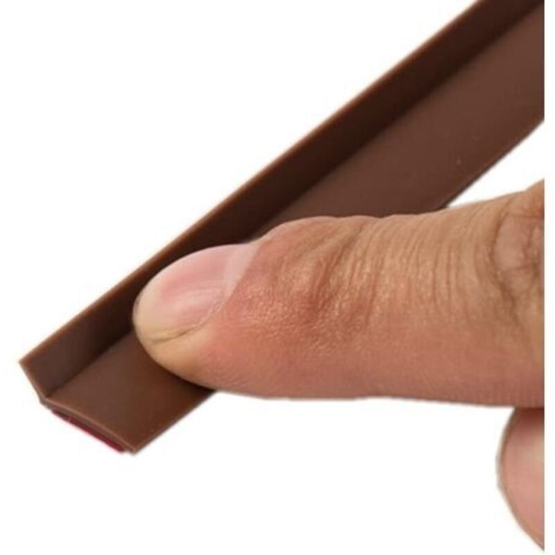 Selbstklebendes, Widerstandsfähiges Silikongummi-dichtband, 6 M, Schalldämmendes Band Für Sichere Türen Und Fenster (10 Mm X 4 Mm)