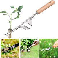 Manueller Unkrautentferner, Edelstahl-unkrautstecher, Hand-unkrautstecher Für Die Gartenarbeit, Verwendet Zum Schnellen Entfernen Von Unkraut Aus Böden Und Gärten, Y-förmiger Manueller Unkrautstecher