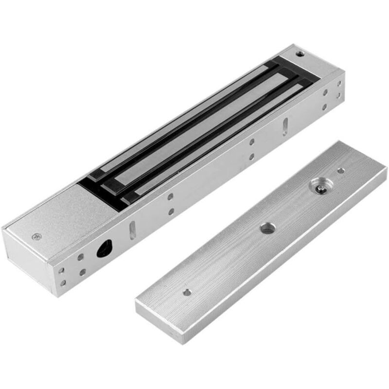 Elektrische, Wasserdichte Magnetische Elektromagnetschloss, 12 V, Tragkraft 280 Kg (600 Pfund), Für Zutrittskontrollsysteme, Mit Haltekraft, Geeignet Für Außen- Und Innenbereich.