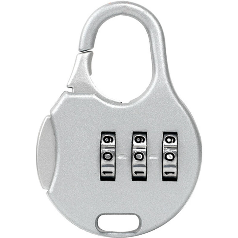 3-stellige Kombinationsschlösser, Mini Zurücksetzbare Zahlenschlösser Aus Zinklegierung, (1er-pack)