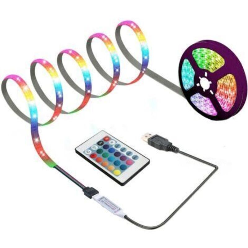 3 M Led-band Mit 24-tasten-fernbedienung, Usb-led-lampe Für Partydekoration Und Basteln