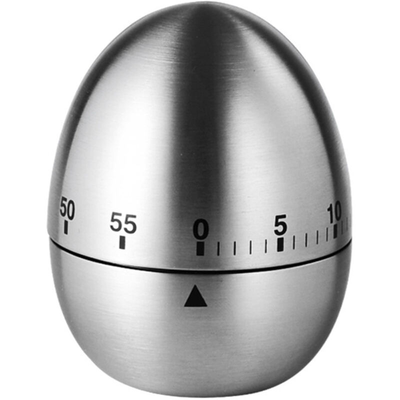 Mechanischer Eier-timer Aus Edelstahl Für Die Küche