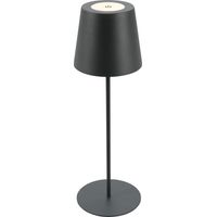 Kabellose Led-tischlampe Mit Touch-funktion, Stufenweise Dimmbar, Leselampe, Camping- Und Außenleuchte