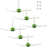 Set Aus 6 Ersatz-seitenbürsten Für Irobot Roomba Saugroboter I7 I7+ Plus I8 I3 I6+/plus E5 E6 E7 5150 6198 7150 7550