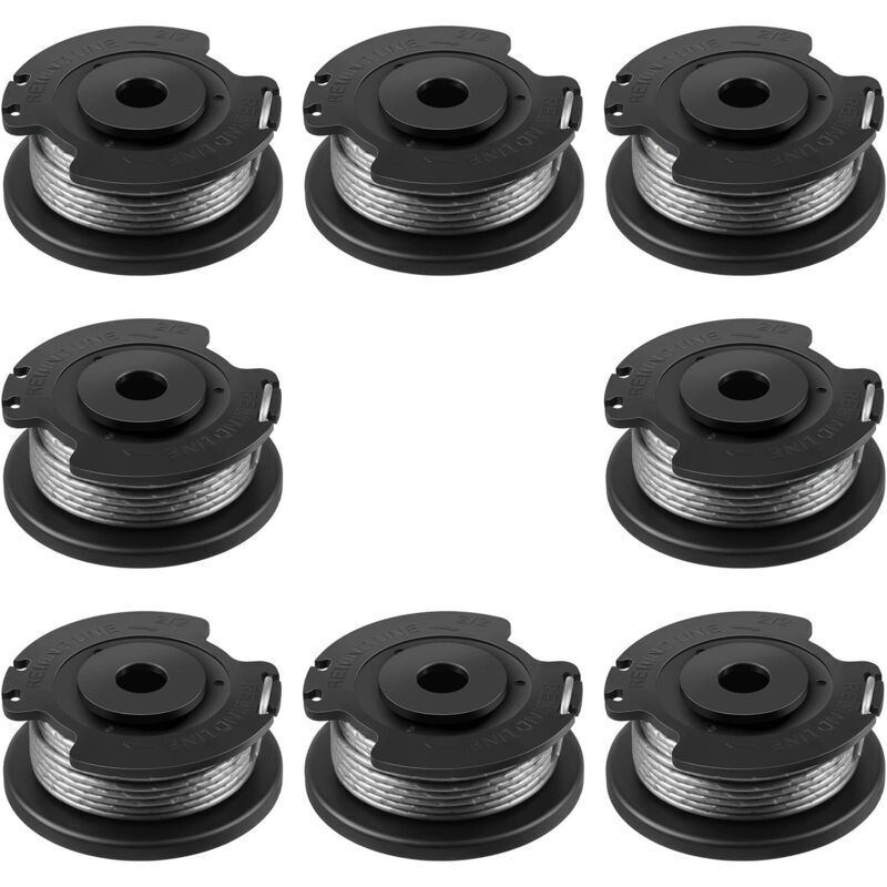Ersatzspule Für Rasentrimmer, 8 Stück, Kompatibel Mit Modellen 18, 23, 26, 18-230, 18-260