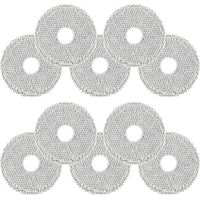 10er-pack Wischmopps Für Dreame L10s Ultra Gen 2, L10 Ultra, L20 Ultra, L10s Pro Ultra Heat, Xiaomi X10+, Kompatibel Mit Ecovacs Deebot T30 Omni, Aus Weicher Mikrofaser, Waschbar Und Wiederverwendbar
