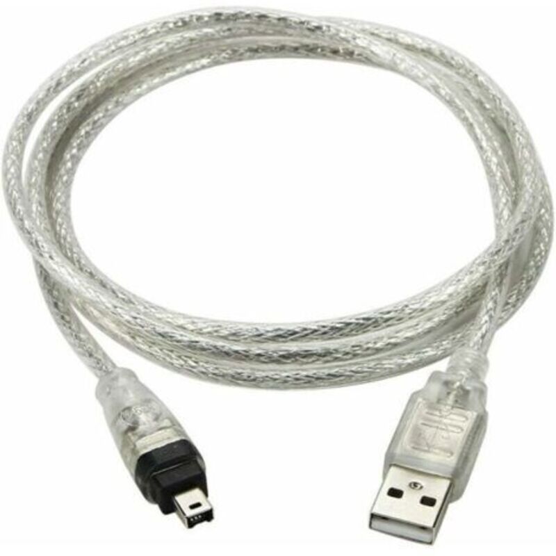 Usb-stecker-auf-firewire-ieee-1394-adapterkabel. 4-poliger Ilink-stecker Für Sony Dcr-trv75e Dv, Von Debuns