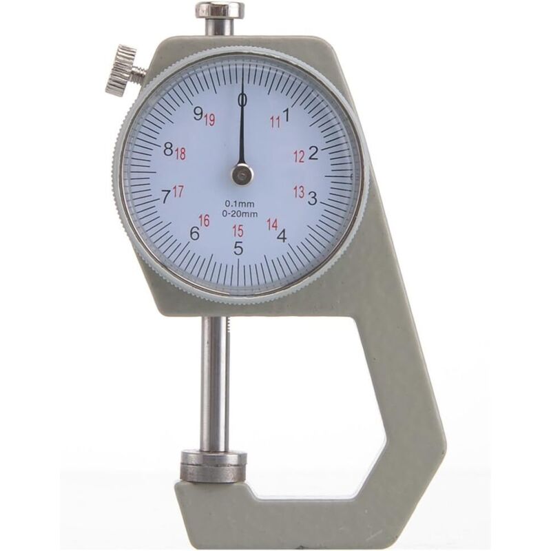 Mechanisches Mikrometer Zur Messung Der Dicke Von Papier/leder Von 0 Bis 20 Mm