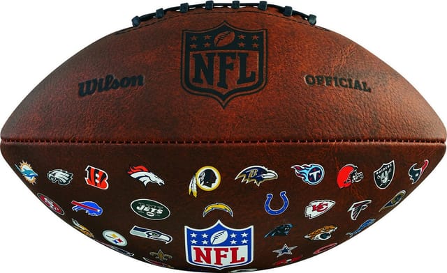 Wilson Football NFL THROWBACK FB 32 TEAM LOGO