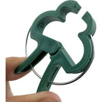 48 Gartenclips Für Tomaten, Rosen, Gurken Und Andere Kletterpflanzen – Stabile Klammern Zur Befestigung Von Kletterpflanzen H45