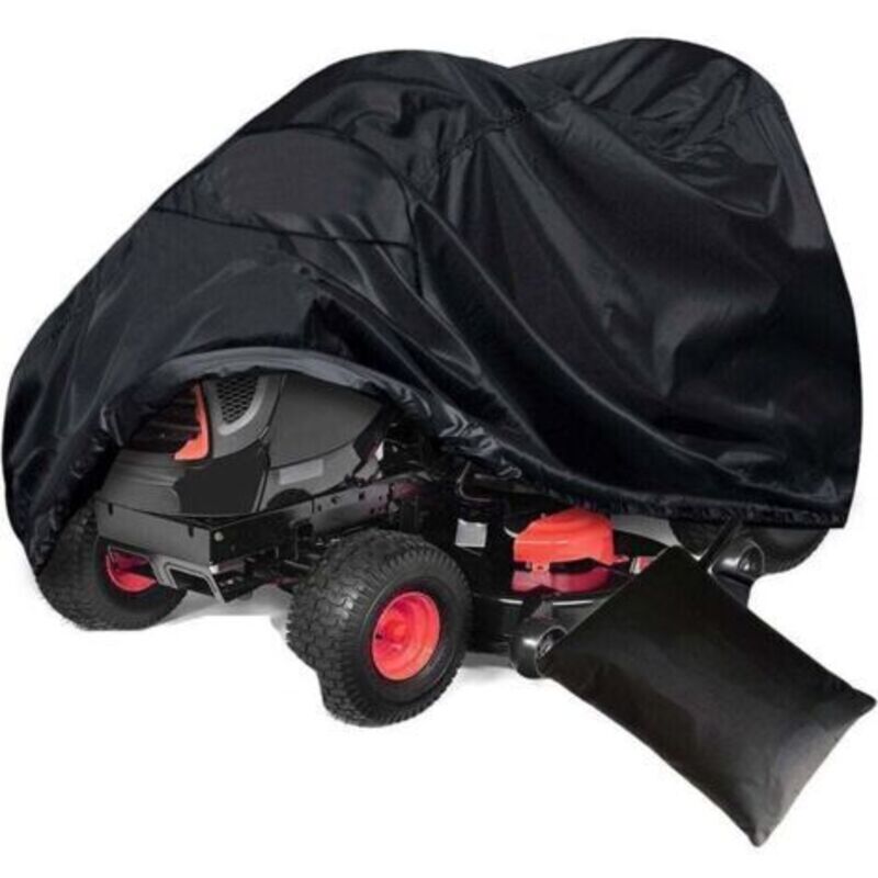 Abdeckhaube Für Aufsitzmäher, Abdeckung Für Gartentraktor, Universal, Wetterfest, Uv-beständig, Aus Sehr Robustem 210d Oxford-gewebe, Rasentraktor (l177 X B110 X H110cm)