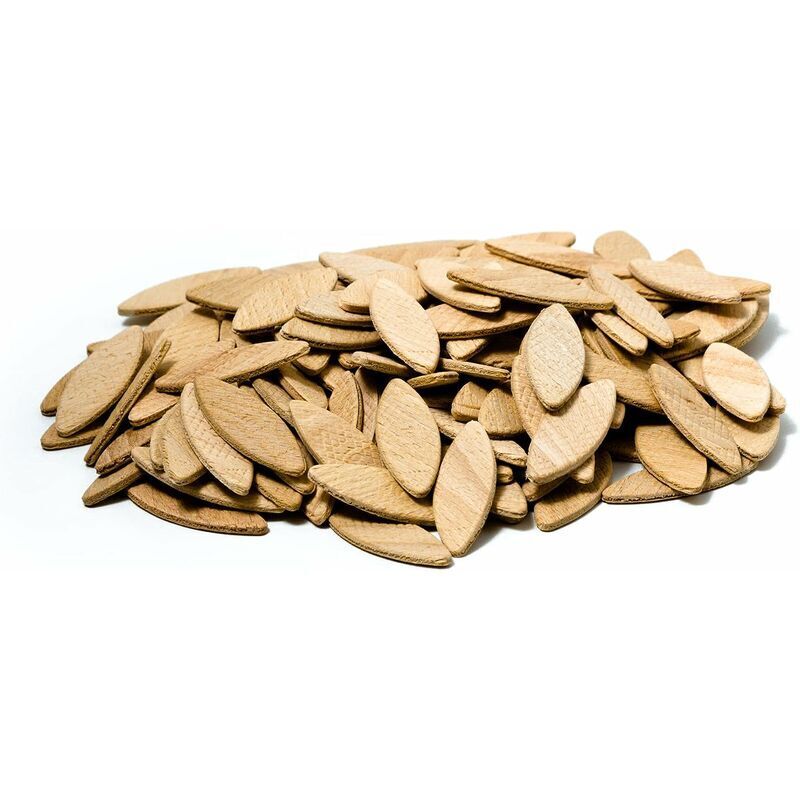 Montagelamellen, Maß 20, 100er-pack, Hochwertige Flache Holzdübel Aus Buchenholz Für Tischler Und Heimwerkerprojekte, Typ 20 (56 X 24 X 4 Mm)