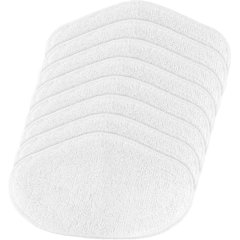 8er-pack Waschbare Ersatzmopps Für Polti Vaporetto Vaporforce Bürste Paeu0332, Kompatibel Mit Sv440, Sv450, Smart 100 T