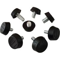Verstellbare Möbelfüße, Nivellierfüße Mit T-mutter, Gewinde-einstellschrauben Für Stuhl-, Tisch- Und Sofafüße, M8 X 23 X 18 Mm, 16 Stück, H238