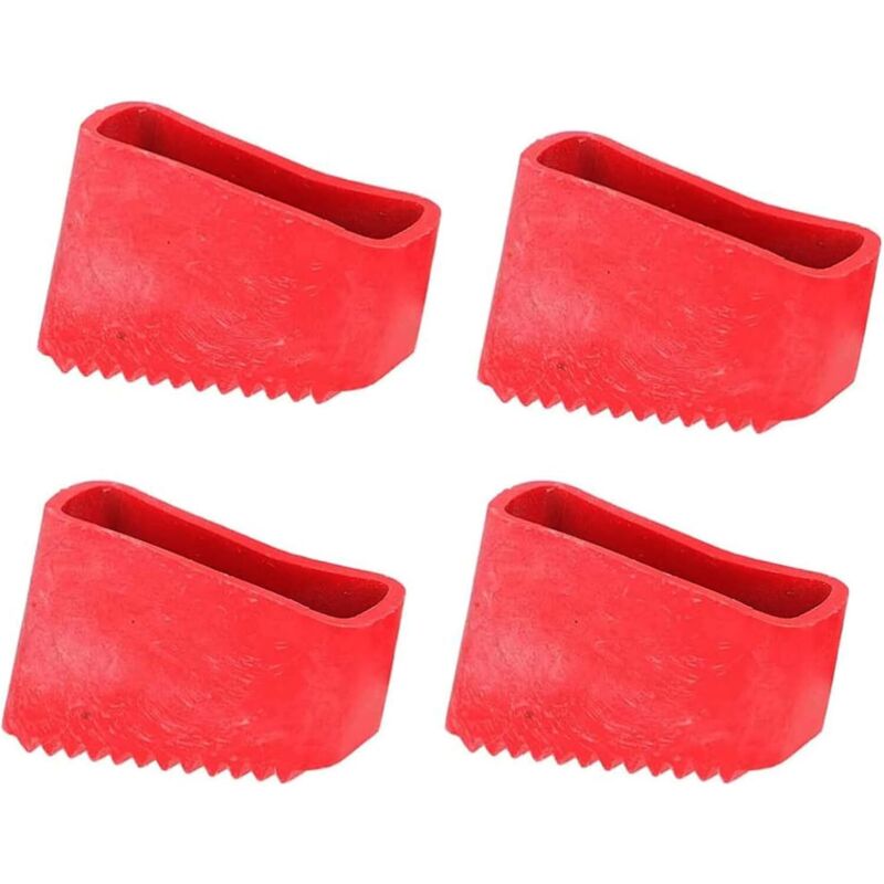 Set Aus 4 Rutschfesten Gummifüßen, Treppenfüße, Rutschfeste Treppenfüße, Rutschfeste Gummifüße Für Treppen