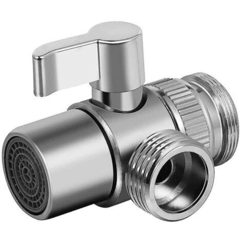 Waschtisch- Oder Küchenarmaturen-teiler Aus Messing, Armaturenadapter, 3-wege-ablaufventil