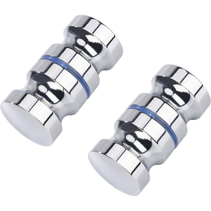 2er-set Duschtürgriffe - 30 Mm Geeignet Für Badezimmer, Küche Und Büro