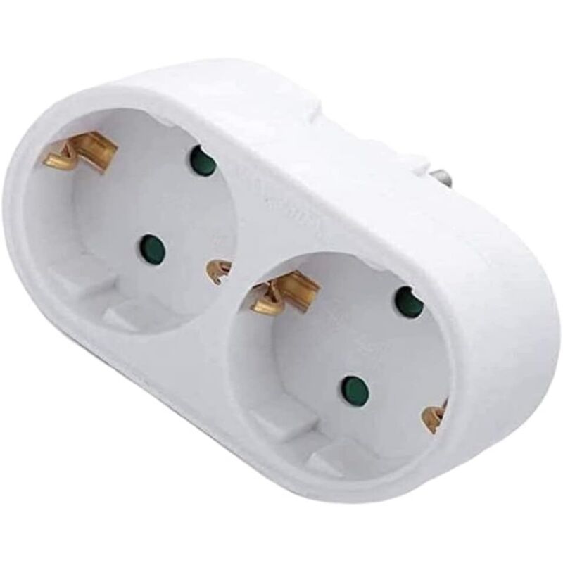 Europäischer Konverteradapter, Von Europäischem Stecker Typ 1 Auf Europäischen 2-wege-stecker, Internationaler Stromadapter, 16 A 250 V