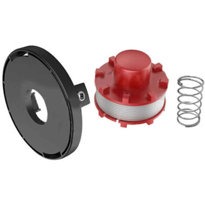 Faden Für Rasentrimmer 8m – Spule 63x50mm Und Kappe – Kompatibel Mit Einhell Cect 36/30 Li E Solo Und Agillo 36/255 Bl