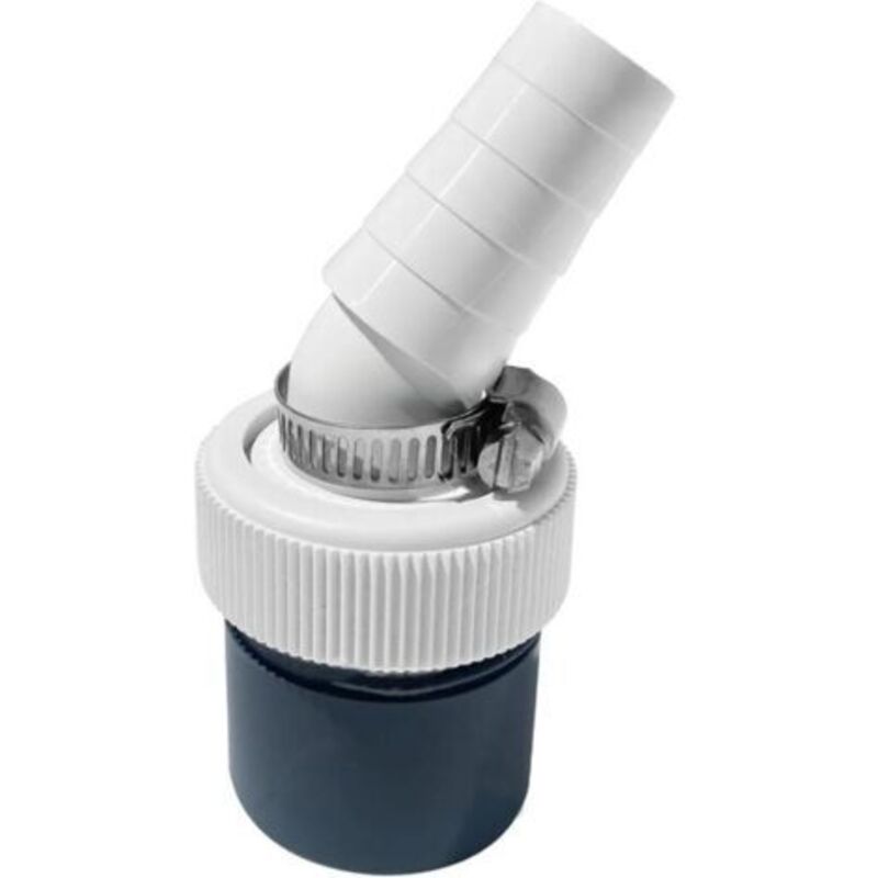 Adapter Für Waschmaschinenablauf Und Geschirrspüler-abwasserschlauch Mit Auslass Für Schlauch Ø40 Mm Und Eingang Ø18-23 Mm - Set Enthält 1 Stück Metallschelle Ø20-3