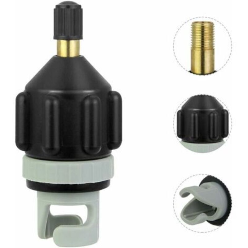 Pumpenadapter Für Kajak, Aufblasdüse, Kompressorzubehör, Aufblaspumpenmaterial Für Aufblasbare Sup-paddelboote Und Schlauchboote