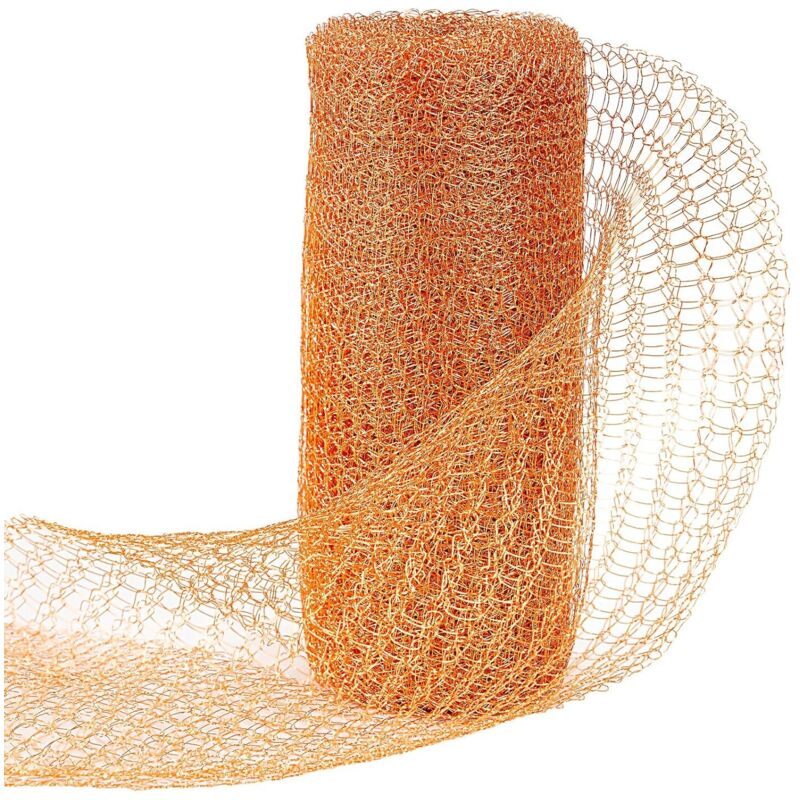 Kupferdrahtgeflecht Zur Nagetierbekämpfung, Kupfer-rattenschutzgitter, Kupfergeflechtrollen Zur Schädlingsbekämpfung (ratten, Schnecken, Nacktschnecken, Fledermäuse)