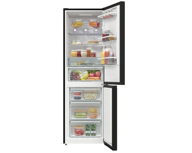 GORENJE Kühl-/Gefrierkombination NRK619C61BX4OT, 185 cm hoch, 60 cm breit, AdaptTech - des Gerät passt sich Ihren Bediengewohnheiten an