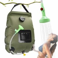 Solar-duschbeutel Für Camping, Mit Eigenschaften: Tragbar, Tisch, Beutel, 20l, Faltbar, Solar