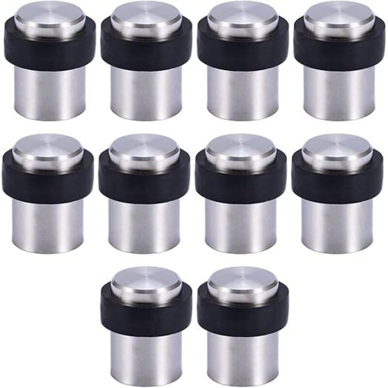 10 X Edelstahltürstopper 4,5 Cm Bodentürstopper Türanschlag Türblockierer