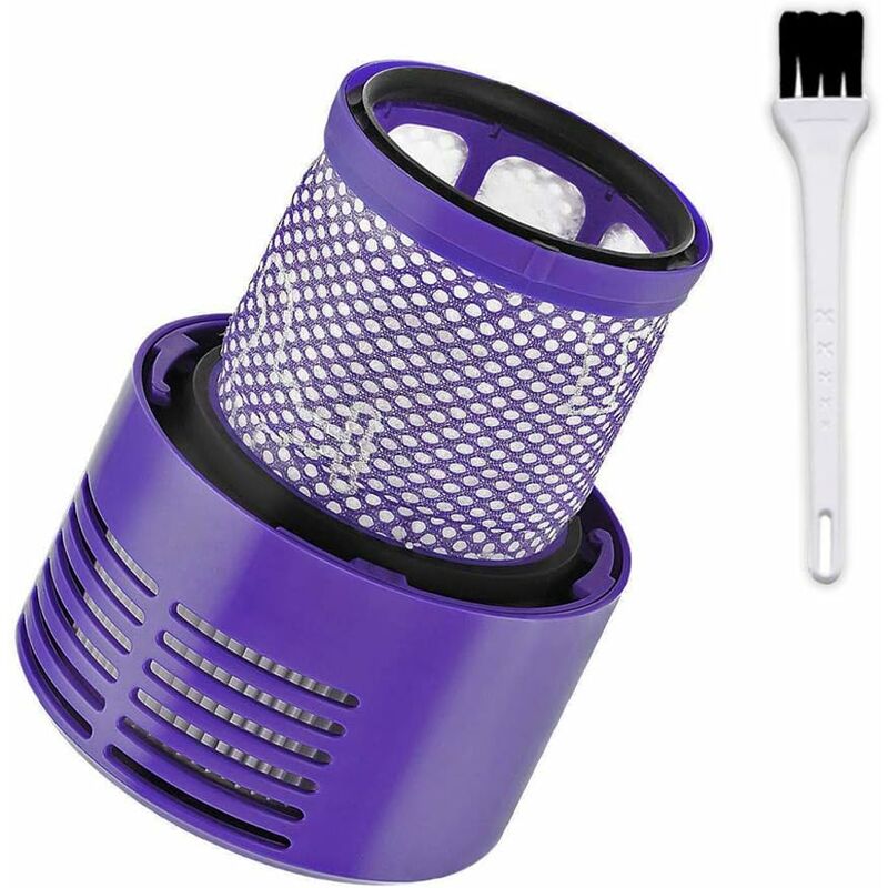 Waschbarer Filter Für Dyson V10 Sv12 Staubsauger Mit Reinigungsbürste, Ersatzfilter Für Dyson V10 Sv12 Serie