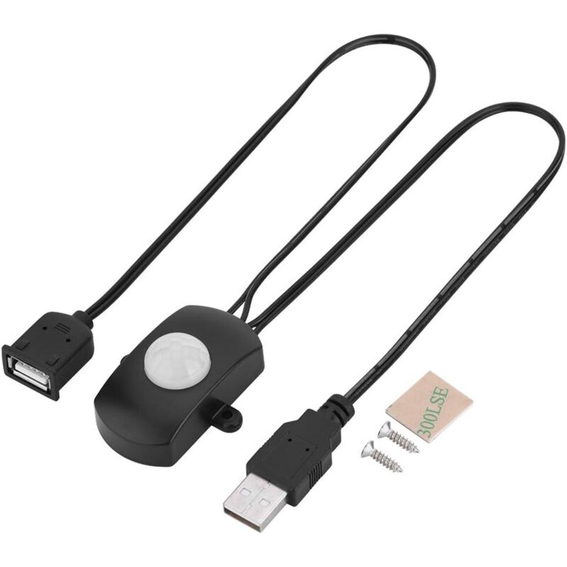 Mini-pir-bewegungsmelder-schalter, Präsenzmelder Für Diy-led-beleuchtung, Infraroter Pir-bewegungsmelder-schalter Mit Usb-schnittstelle