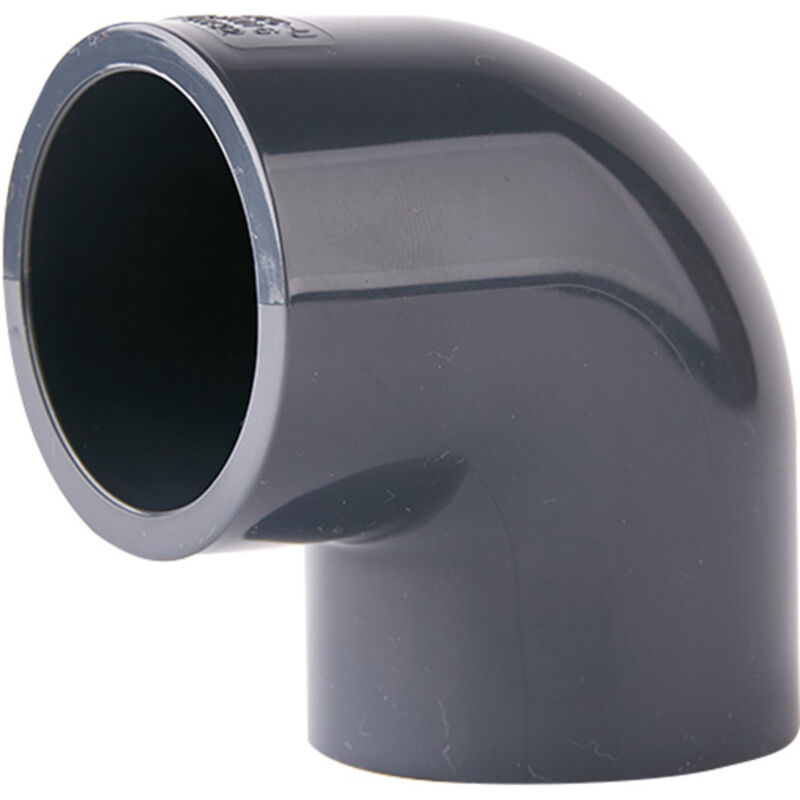 90° Pvc-winkelverbinder 50 Mm - Rohrfitting, Dn40 (2 Stück)