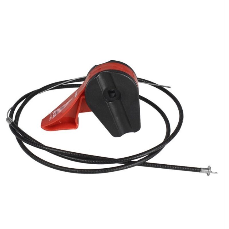 Kabel Für Rasenmäher, Universelles Gaszugkabel, Steuerschalter, Gartengeräte-baugruppe, 39-zoll-rasenmäher, Steuerschalter, Lenkeranschluss Für Motorrad (rot, 1 M)