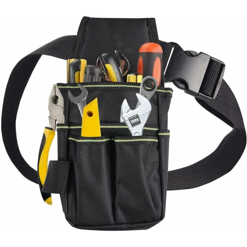 Werkzeugtasche Mit Gürtel, Mini Gürteltasche, Vielseitiger Werkzeugorganizer Für Handwerker, Elektriker Und Techniker, Robuster Werkzeugorganizer