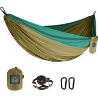 Outdoor-hängematte Aus Nylon-regenschirmstoff, Kippfest, Schnelle Installation, Camping-schaukel-hängematte, Tragfähig Bis 300 Kg
