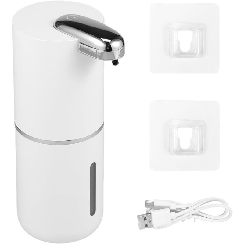 Seifenspender Für Hände, Automatischer Seifenspender, Berührungsloser Seifenspender, Wasserdichter Ipx5 Dusch-lotionsspender, 4-stufig Einstellbarer Spender.