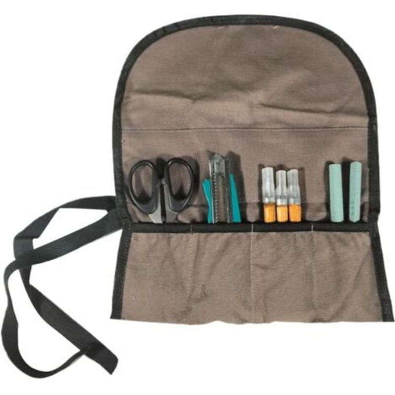 Aufrollbare Werkzeugtasche Für Heimwerker – Schnell Zugängliche Werkzeugtasche Mit Mehreren Fächern Für Ihre Kreativen Projekte