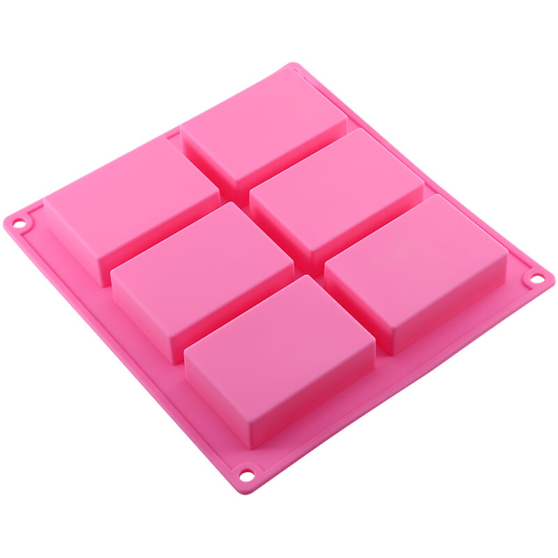 Silikon-kerzenform Für Handgemachte Diy-seifen, Kuchen- Und Keksbäckerei-form Für Hausgemachte Kreative Bastelzubehör