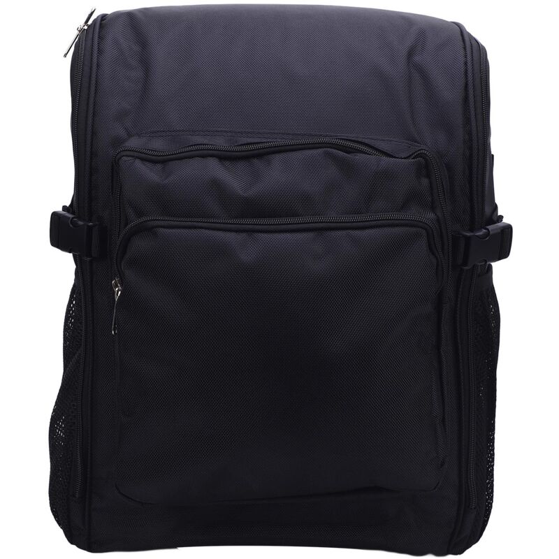 Spacnana Werkzeugrucksack Für Reinigungsutensilien, 1000d Oxford-gewebe, Spritzwassergeschützt Und Mit Viel Stauraum, Für Professionelle Reinigungskräfte Und Hausmeister (schwarz)