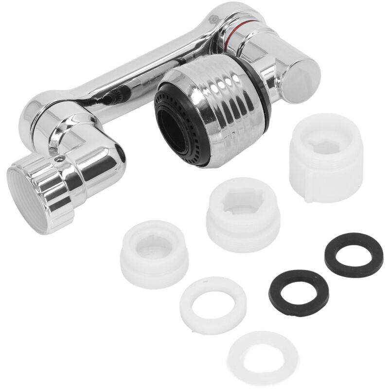 1080 Grad Drehbarer Wasserhahn-verlängerer, Wasserhahn-luftsprudler, Rotierender Spritzschutz-filter Für Küche Und Badezimmer