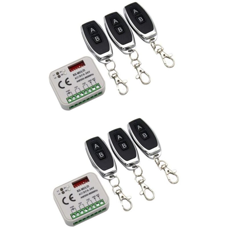 Garagentor-empfänger 433mhz 868mhz Doppeltes Kit Fernbedienung Entfernung 300-900mhz 9-30v