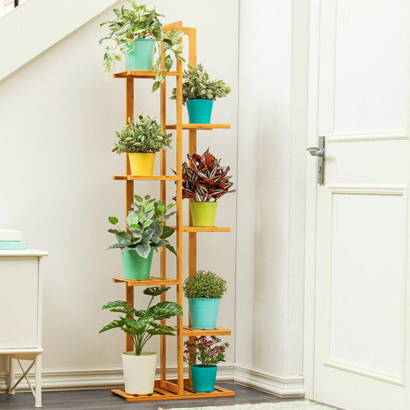 Pflanzenständer Gartengestell Blumenständer 7-stufig