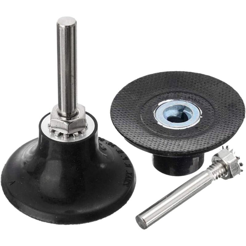 2 Stück 45 Mm Polierplattformen, Scheiben-pad, Schleifscheibenhalter Mit 6,35 Mm Schaft, Schnellwechsel-rundscheibenhalter Für Drehwerkzeuge, Schleifen Und Polieren