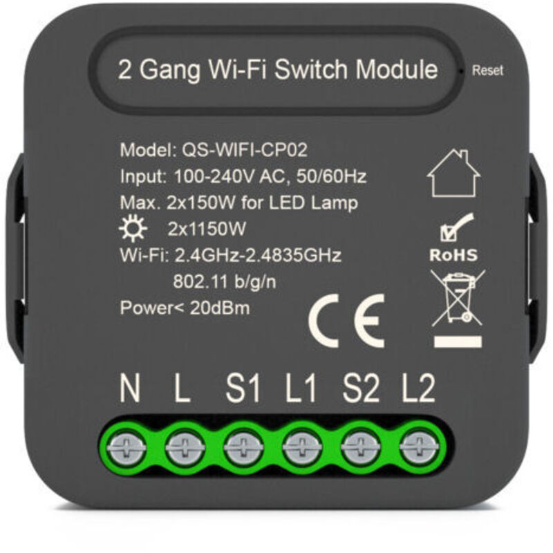 Wlan-gardinenmodul, Intelligenter Gardinenschaltermodul, Drahtloses Fernbedienungs-leistungsschaltermodul