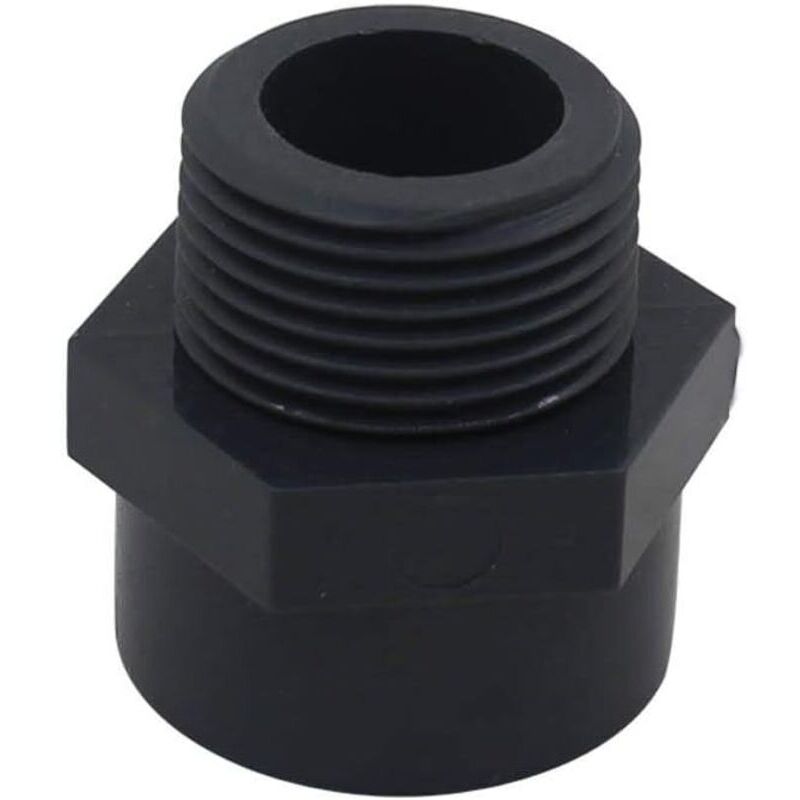 Shining House Pvc-außengewindeadapter 20 25 32 40 50 63 75 90 110 Mm Schraubanschluss Pool-mischverbinder Pvc-gewindemuffe (innendurchmesser 40 Mm - 1-1/4" Gewinde)