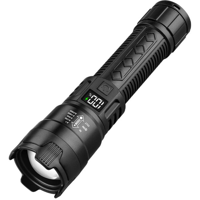 Hochleistungs-außen-taschenlampe – Wiederaufladbare Led-taschenlampe – Tragbare Taschenlampe